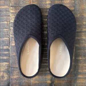 Rothy's Charcoal Textured Slip-Ons